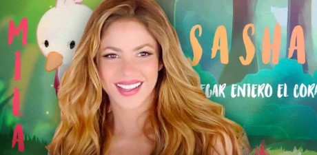 Imagen de la noticia: Shakira lanza una nueva canción dedicada a sus hijos (Video)