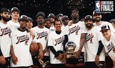 Imagen de la noticia: NBA: Heat es el campeón del Este y se medirán con los Nuggets en Las Finales