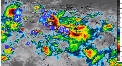 Imagen de la noticia: Inameh: Para este 30 de mayo se prevé lluvias con descargas eléctricas en el país