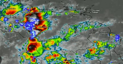 Imagen de la noticia: Inameh: Onda tropical N°3 se desplaza del oriente al centro-norte venezolano este viernes