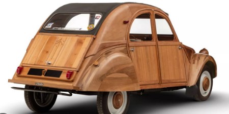 Imagen de la noticia: Construyó un Citroën de madera y lo vendió en $225.000