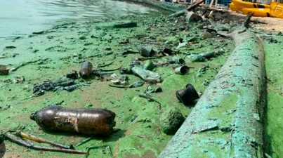 Imagen de la noticia: Pescadores se ven afectados por la contaminación del lago de Maracaibo