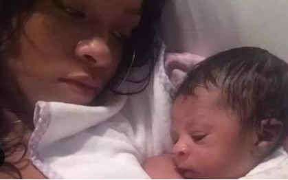Imagen de la noticia: Rihanna dio la bienvenida a su segundo bebé
