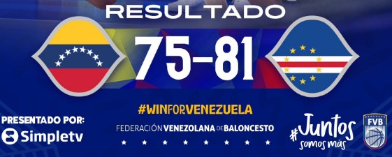 Imagen de la noticia: Mundial FIBA 2023: Venezuela cae ante Cabo Verde 75-81 y queda al borde de la eliminación