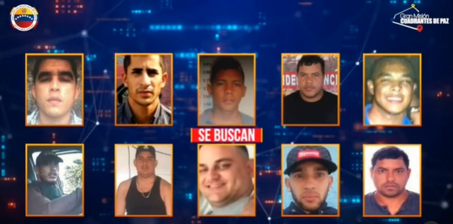 Imagen de la noticia: Los 10 criminales más buscados de Venezuela