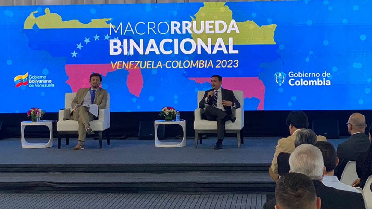 Imagen de la noticia: Venezuela y Colombia cierran macrorrueda binacional 2023 con 1.300 citas de negocio
