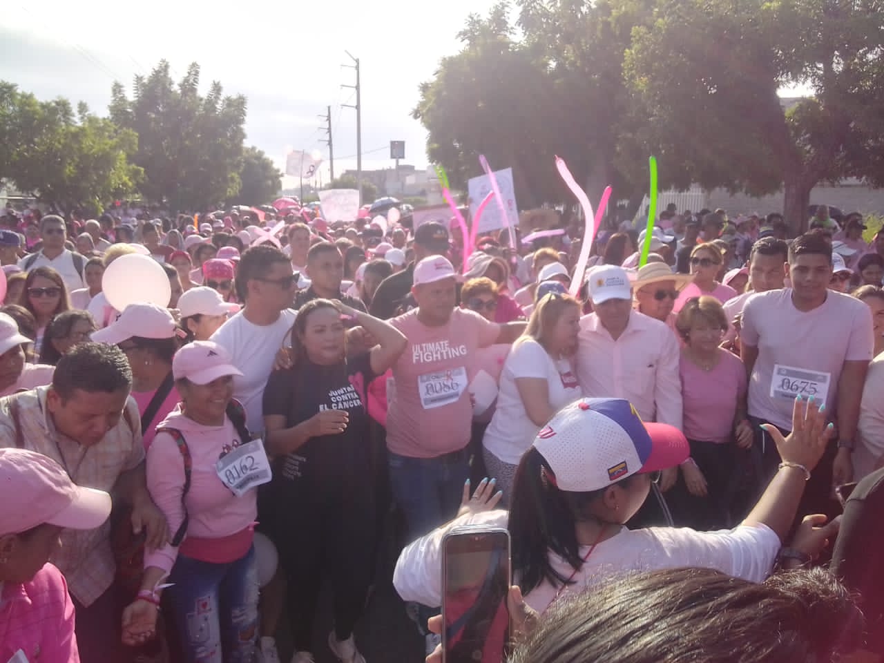 Imagen de la noticia: Municipio Cabimas: 1.200 personas dicen si a la vida en Gran marcha Rosa 3k 2023