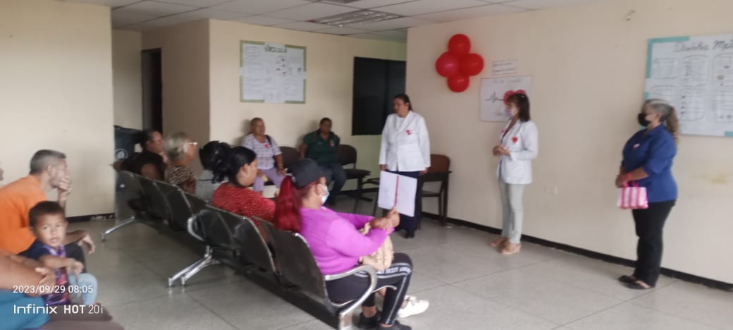 Imagen de la noticia: Municipio Cabimas: Ambulatorio Urbano Federación II celebró el Día Mundial del Corazón