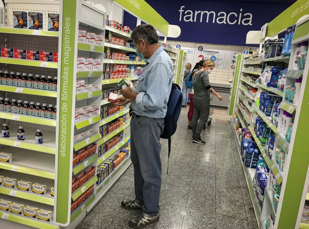 Imagen de la noticia: Mercado farmacéutico de Venezuela creció 6,4% hasta octubre