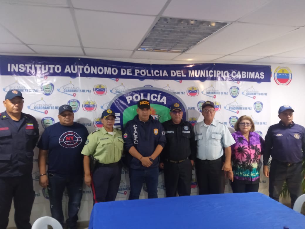 Imagen de la noticia: Municipio Cabimas: Cuerpos de Seguridad realizan primera mesa de trabajo para despliegue de Semana Santa 2024