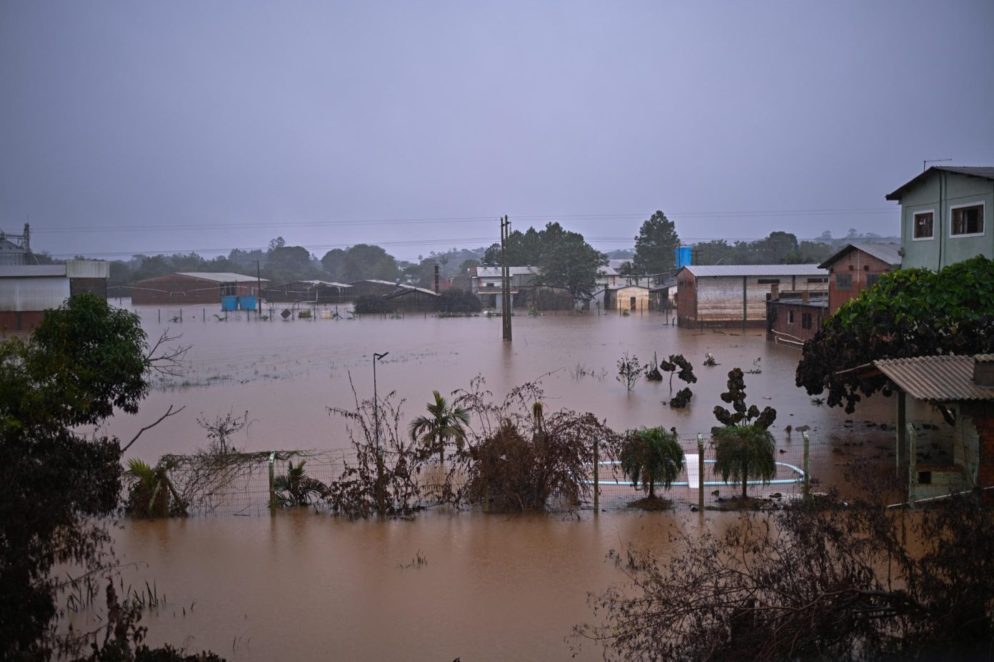 Imagen de la noticia: Las lluvias se intensifican en el sur de Brasil y la situación puede empeorar