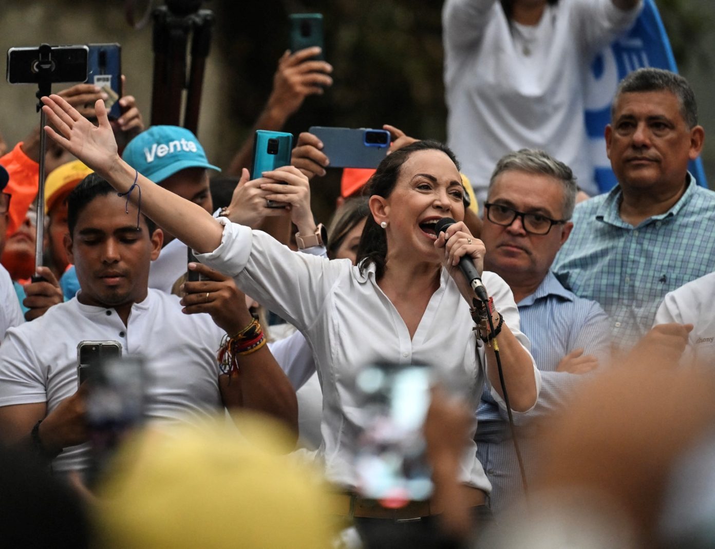 Imagen de la noticia: Visita de María Corina Machado a Bolívar: «Si ponen las trabas, cambiamos el sitio»