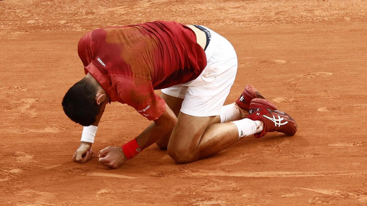 Imagen de la noticia: Djokovic se retiró de Roland Garros