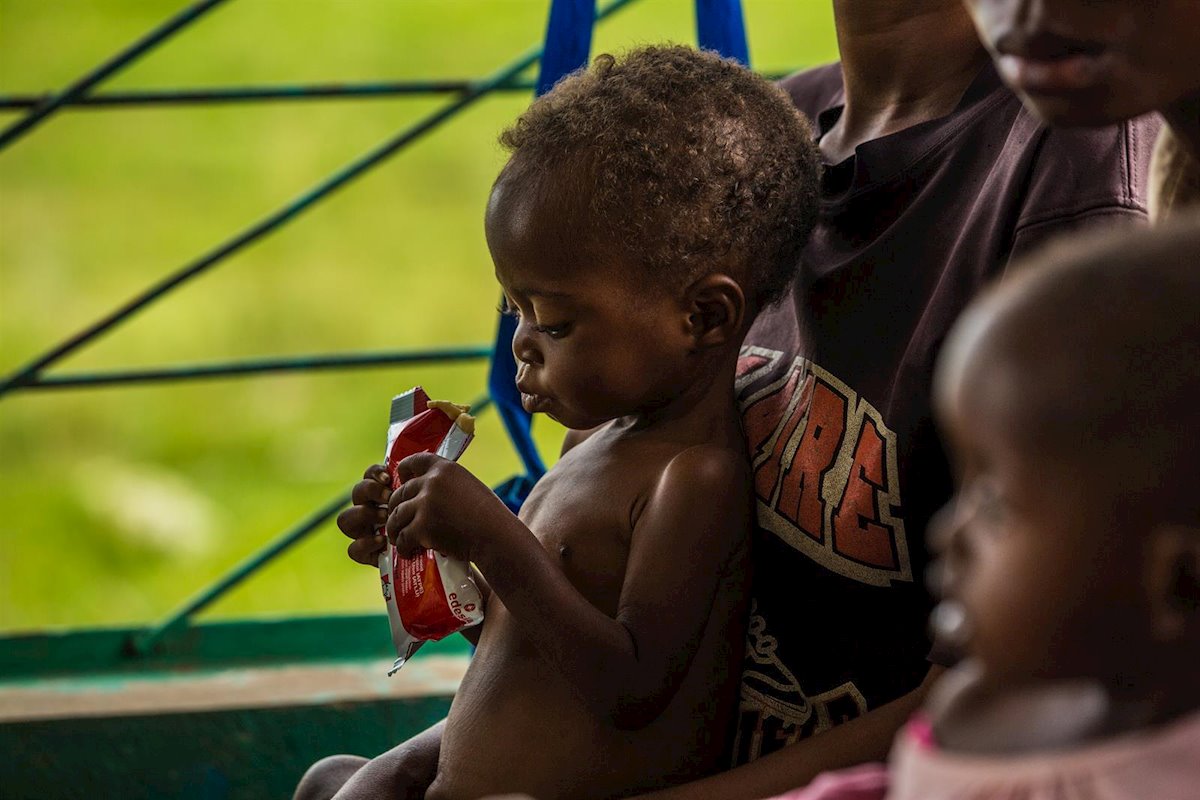 Imagen de la noticia: Unicef: Uno de cada cuatro niños en el mundo sufre pobreza alimentaria grave